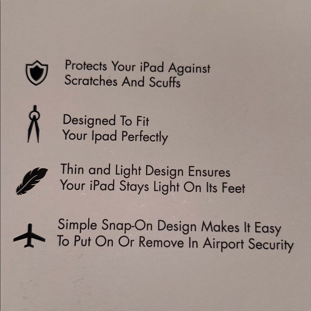 Chic Geeks‎ iPad Case Vegan Python Protective Cover for Pro 12.9 New in Box - Picture 8 of 9